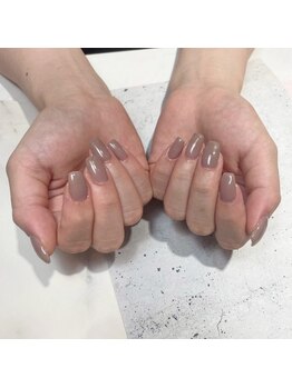 グラムスラム(GLAMSLAM)の写真/初めての方やオフィスネイルに◎カラーを豊富にご用意［パラジェルワンカラー￥6400］