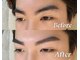 メンズ眉毛サロン　AILE烏丸【エール】メンズアイブロウ/眉毛/メンズ/HBLの写真