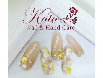 コト(KOTO)/花/プルメリア/夏/海/貝/シェル