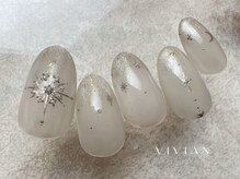 ヴィヴィアン ネイル(Vivian nail)/冬ネイル