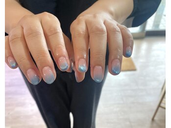 オテモネイル(otemo.nail)/マグネットグラデーションネイル