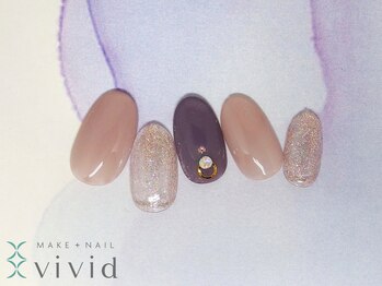 メイクプラスネイル ヴィヴィッド(MAKE+NAIL vivid)/オリジナルネイル♪