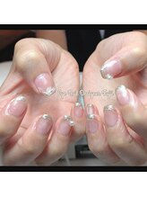 アイネイルデザイナーフジイ(Fujii)/ニュアンスミラーフレンチ
