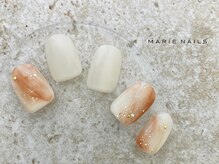 マリーネイルズ 横浜店(MARIE NAILS)/定額￥6,600　ラテ　0807b