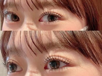 アズ(A/S)の写真/下がりまつ毛もグッと上がる♪持続性,モチも◎《初回限定★ラッシュリフト¥5,800/美眉アイブロウ¥5,500》