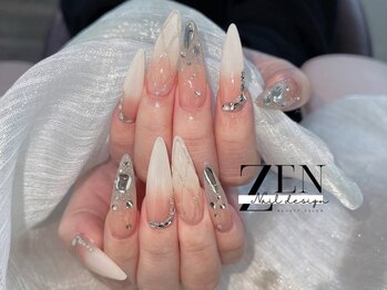 ゼン ネイル デザイン 池袋(ZEN NAIL DESIGN)/* 長 さだしやり放題×つけ放題
