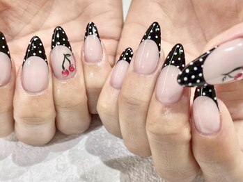 エルネイル 渋谷店(Ellenail)/ガーリーフレンチ