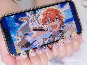 ネイル ファンシーファング(nail_fancy_fang)/推しのモチーフネイル