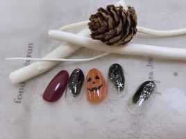 9.10月限定ハロウィンネイル