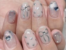ネイルフロンティア 吉祥寺(NAIL FRONTIER)/えりか♪韓国リボン11980円