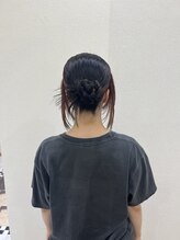 アトリエはるか アミュプラザ鹿児島店/ヘアセット¥3520（税込）