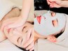 ★人気No.1★小顔矯正＆水光ピーリング75分(初回ヘッドスパ＆フットM付)