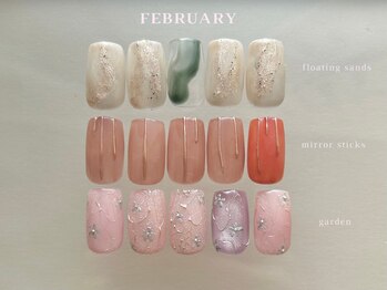 ベル(Belle)/定額 Design ネイル