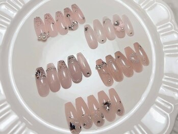 サロンドゥードゥー(SALON DOUDOU)の写真/定額DOUDOUワンホンコ-スで理想の指先へ♪デザイン/色味/韓国パーツも豊富◎思い通りのネイルが楽しめる☆