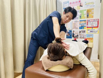 上所名倉堂鍼灸整骨院/施術風景