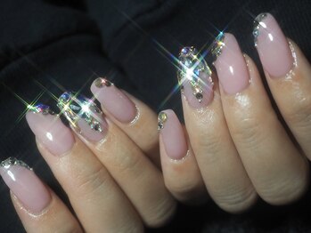 トリネブランシ ネイルアトリエ(Trinebranci._Nail Atelier)/ちゅるんワンカラー◇ワンホン
