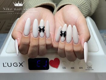 ニコ 銀座本店(Niko)/クリスマス/冬ネイル/ツイード