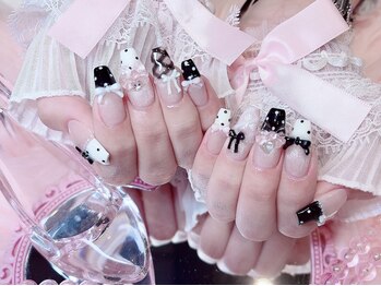 【Akari】ガーリーネイル