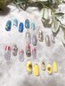 【キャンペーンネイル♪ハンド】定額アート10本アート全4種 ¥10450→¥8800