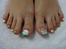 ネイルサロン リッティー(RITTY)/フットジェル　ラインテープ