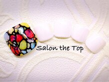 サロン ザ トップ(Salon the Top)/ステンドグラス風ネイル