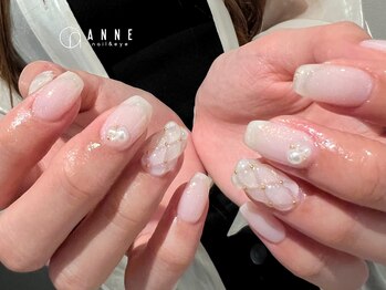 アンネ 梅田 GRACE店(ANNE)/ちゅるっとぷっくりネイル