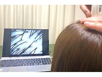 富士見美容整体院/マイクロスコープ検査