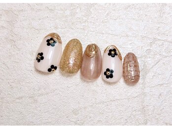 ギャザーパーティー 目白店(gatherparty)/2025シーズン【flowerネイル】