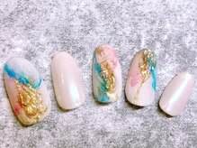 ファボ ネイル(FAV NAIL)/選べるデザイン★GOLD¥7,500