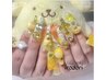 長さだし10本＋ジェルネイルにもこだわりを詰め込みたい方/190分 ¥18,040