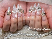 リノ(Lino)/レースリボンネイル