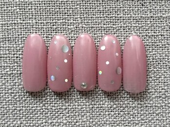 シンプル定額ネイル4800円