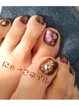 にゃーこネイル/マグネットネイル☆定額¥8980
