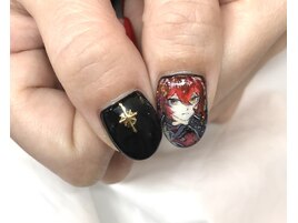 キャラクター痛ネイル