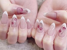 プライズアイリス アイラッシュ 池袋東口店(prize Iris eyelash)/シンプルさくらんぼネイル