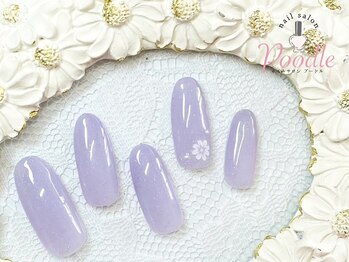 プードル(Poodle)/シンプルデザイン