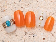 アイネイルズ 町田店(I nails)/ターコイズリングネイル8480円