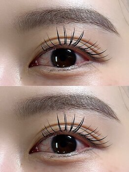 プリンセスフィズ 池袋店(Princess Fizz)の写真/マツエクを付けてからパーマで立ち上げる新技法「アンドヘルシー」導入！自然な長さ,仕上がり,モチが魅力♪