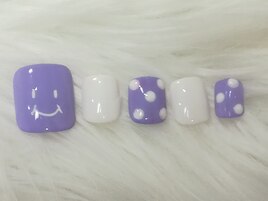 ニコちゃんネイル