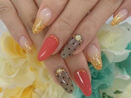 【松崎】秋シースルー☆ドット