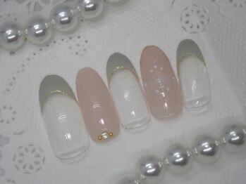 フェリーチェ(nail salon&school felice)/ゴールドコース¥7590