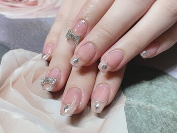 クリア感ネイル