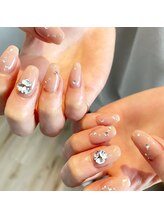 アンドクラッシィ(&classy.)/Vカットストーン