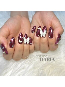 ダリア(Daria)/蝶々尽くしネイル♪