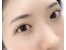 【目・眉セットメニュー】マツエク80本＋眉毛WAX（メイクレクチャー付き）