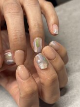 ブランシュ(Blanche)/先取り春ネイル