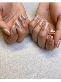 人気カラーと押花