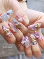 フフネイル(fufu nail)&nbsp;ゴテゴテネイルも大好きです！パーツもたくさんご用意あります◎