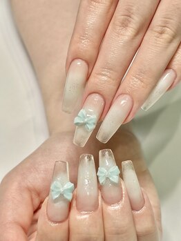 エクアネイルズ(Akuwa nails)/スカルプ◆150分アートやり放題