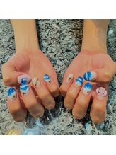 サロンドティス 学芸大学(salon de tis)/夏ネイル